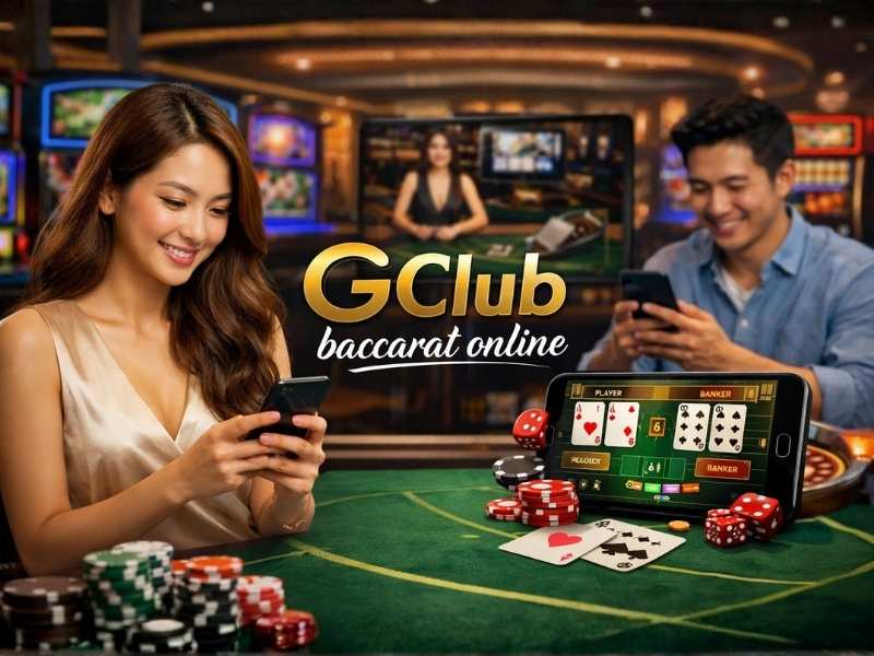 วิธีเล่น GClub บาคาร่าออนไลน์ ผ่านมือถือ ใช้งานง่าย เริ่มต้นได้ทุกที่