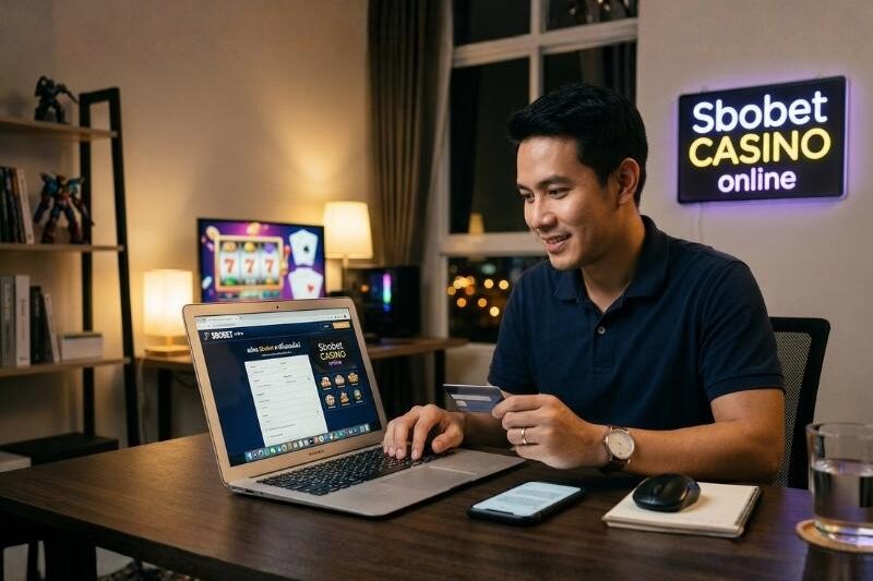สมัคร Sbobet คาสิโนออนไลน์ เข้าใจขั้นตอน เริ่มต้นใช้งานได้ง่าย