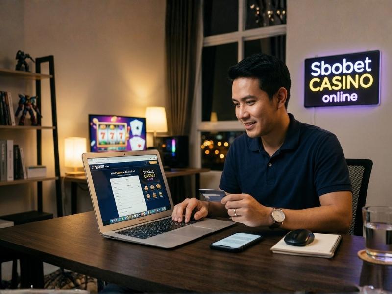 สมัคร Sbobet คาสิโนออนไลน์ เข้าใจขั้นตอน เริ่มต้นใช้งานได้ง่าย