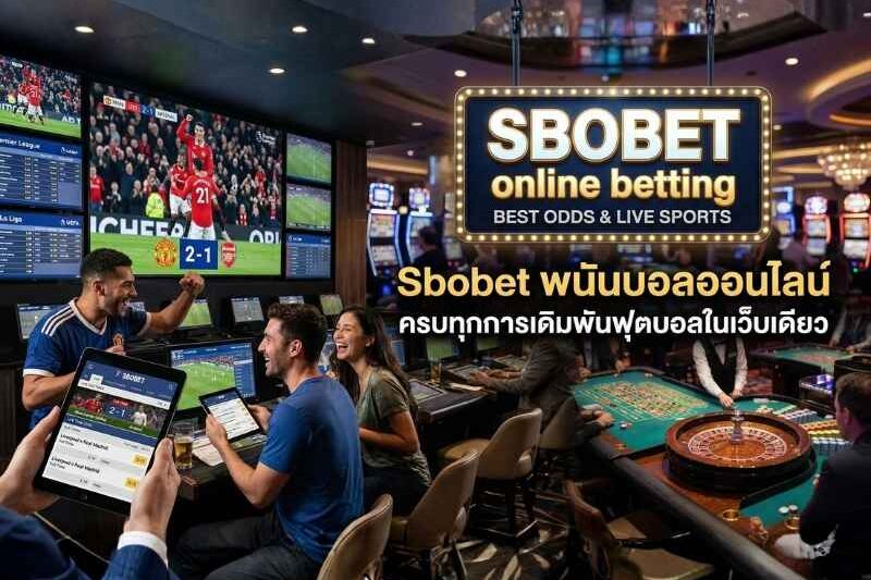 Sbobet พนันบอลออนไลน์ ครบทุกการเดิมพันฟุตบอลในเว็บเดียว