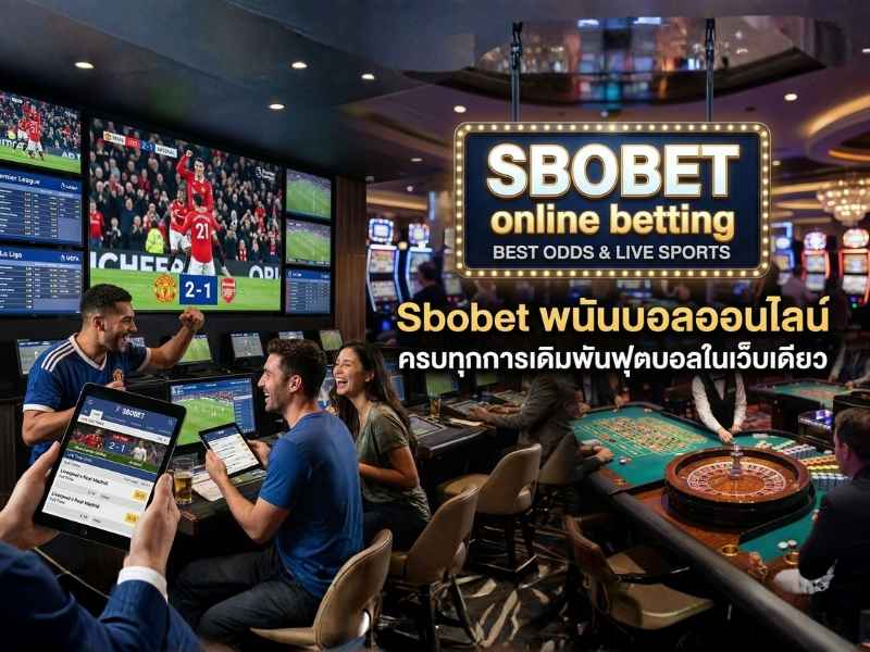 Sbobet พนันบอลออนไลน์ ครบทุกการเดิมพันฟุตบอลในเว็บเดียว