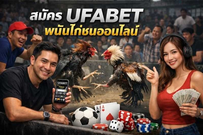 สมัคร Ufabet พนันไก่ชนออนไลน์ เข้าระบบเดิมพันไก่ชนผ่านเว็บ รองรับทุกอุปกรณ์