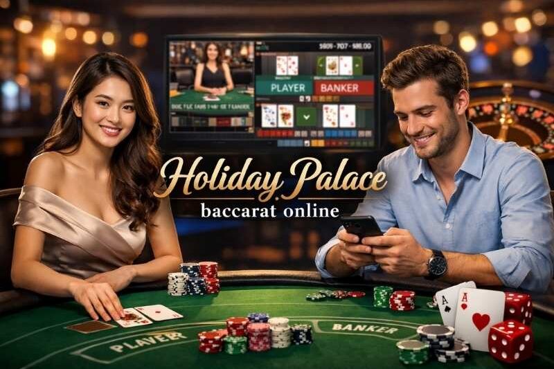 สมัคร Holiday Palace บาคาร่าออนไลน์ ผ่านเว็บ เริ่มต้นใช้งานผ่านหน้าเว็บไซต์ได้ทันที