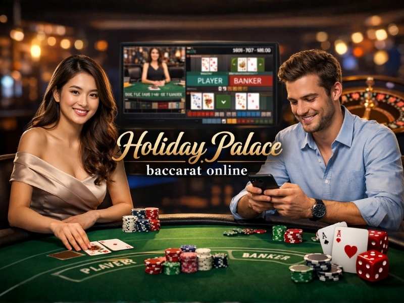 สมัคร Holiday Palace บาคาร่าออนไลน์ ผ่านเว็บ เริ่มต้นใช้งานผ่านหน้าเว็บไซต์ได้ทันที