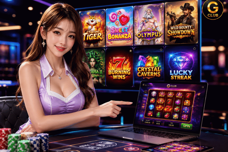 การเลือกเกมสล็อตออนไลน์ GClub ผ่านเว็บ เลือกเกมให้เหมาะ เล่นได้สนุกมากขึ้น