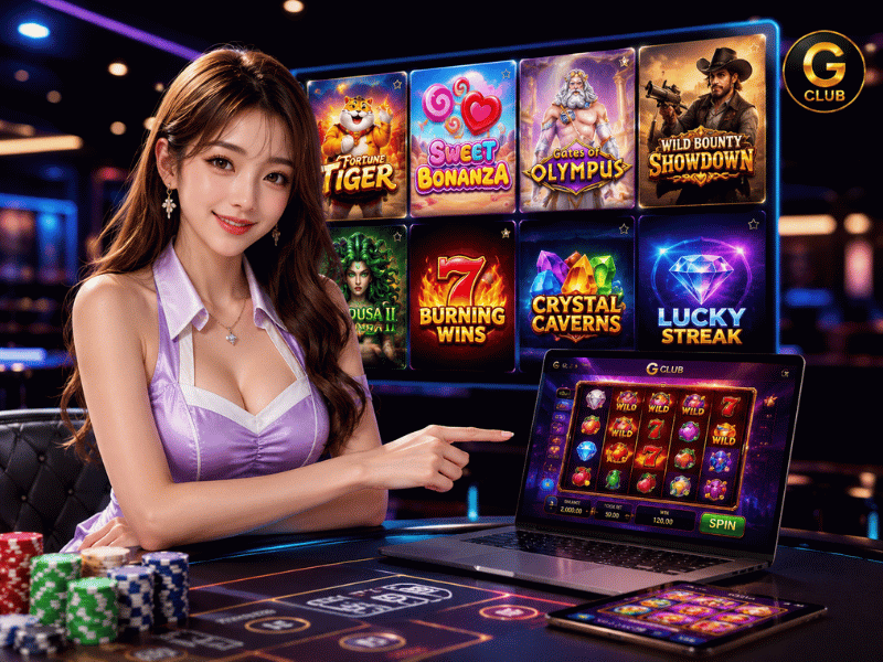 การเลือกเกมสล็อตออนไลน์ GClub ผ่านเว็บ เลือกเกมให้เหมาะ เล่นได้สนุกมากขึ้น