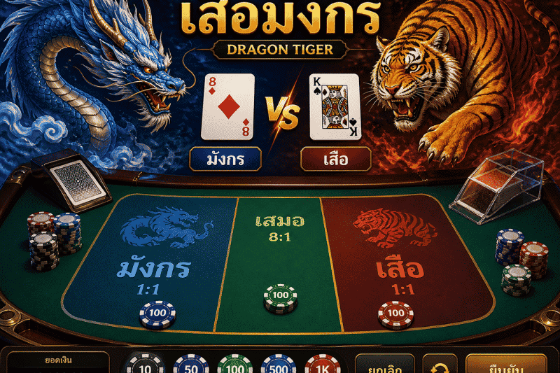 ไพ่เสือมังกรออนไลน์ GClub มีรูปแบบเดิมพันอะไรบ้าง เข้าใจตัวเลือกก่อนเริ่มใช้งาน