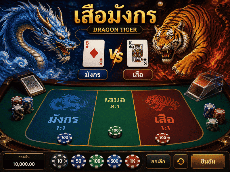 ไพ่เสือมังกรออนไลน์ GClub มีรูปแบบเดิมพันอะไรบ้าง เข้าใจตัวเลือกก่อนเริ่มใช้งาน