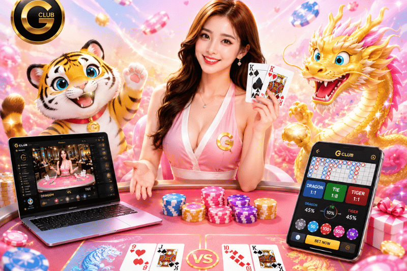 การเลือกโต๊ะไพ่เสือมังกรออนไลน์ GClub ผ่านเว็บ ดูยังไงให้เล่นง่ายและติดตามเกมได้สบายกว่าเดิม