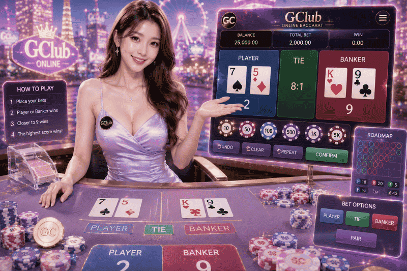 สมัครบาคาร่าออนไลน์ GClub คืออะไร ทำความเข้าใจระบบเกมบาคาร่าออนไลน์แบบครบภาพรวม