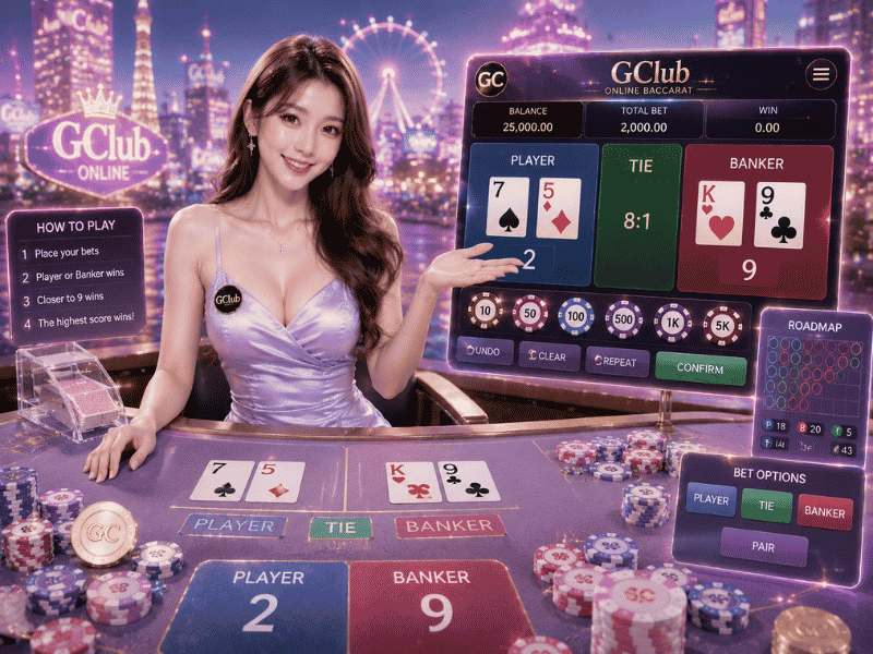 สมัครบาคาร่าออนไลน์ GClub คืออะไร ทำความเข้าใจระบบเกมบาคาร่าออนไลน์แบบครบภาพรวม