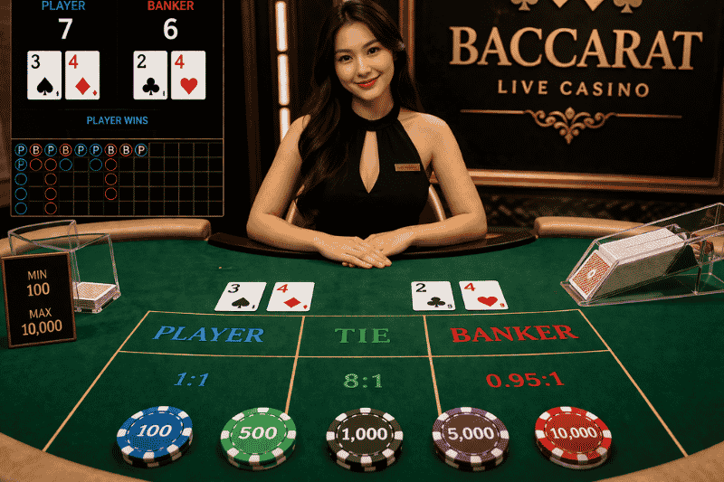 ภาพรวมบาคาร่าออนไลน์ GClub เข้าใจโครงสร้างเกมยอดนิยมในโลกคาสิโน
