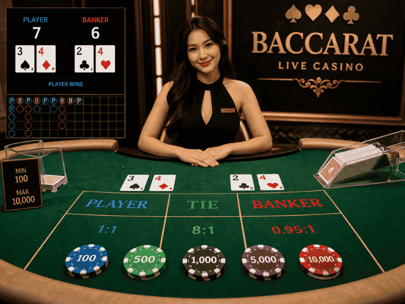 ภาพรวมบาคาร่าออนไลน์ GClub เข้าใจโครงสร้างเกมยอดนิยมในโลกคาสิโน