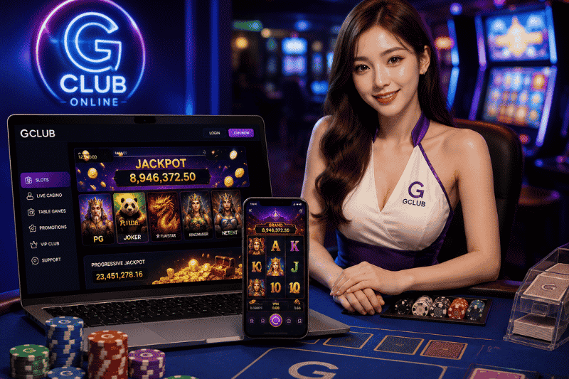 การสมัครสล็อตออนไลน์ GClub ผ่านเว็บ เริ่มต้นใช้งานง่ายและเข้าใจระบบเกมสล็อตออนไลน์มากขึ้น