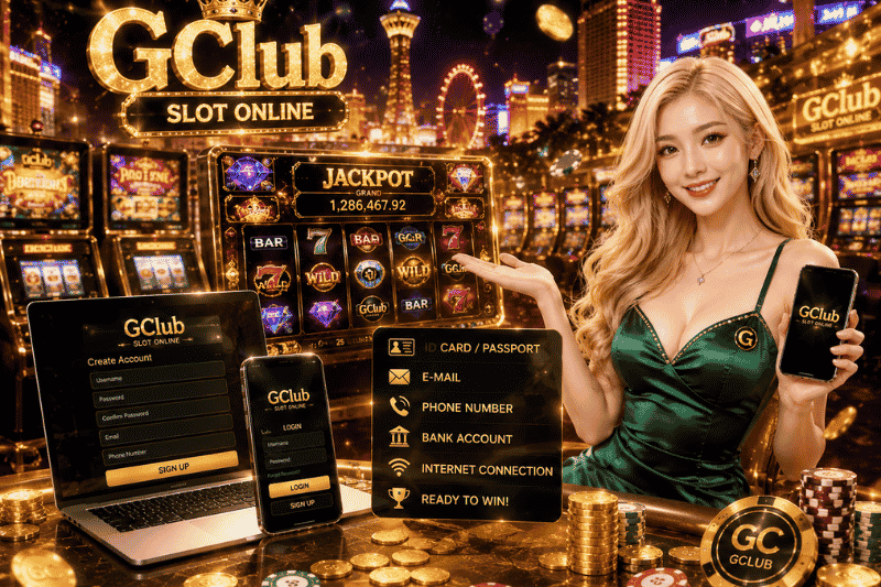 สมัครสล็อตออนไลน์ GClub ต้องเตรียมอะไรบ้าง สำหรับผู้เริ่มต้นใช้งานเว็บสล็อตยุคใหม่