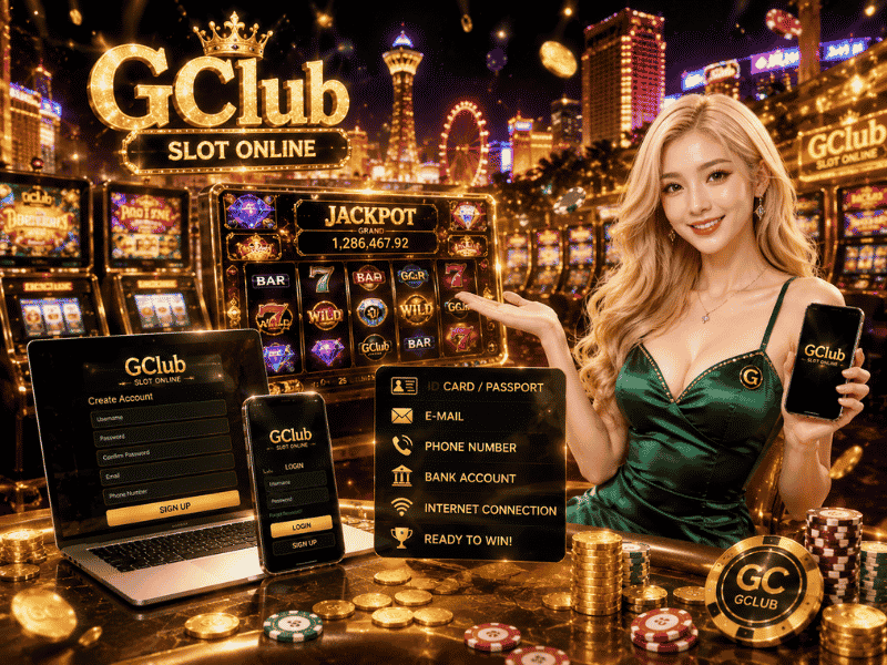 สมัครสล็อตออนไลน์ GClub ต้องเตรียมอะไรบ้าง สำหรับผู้เริ่มต้นใช้งานเว็บสล็อตยุคใหม่