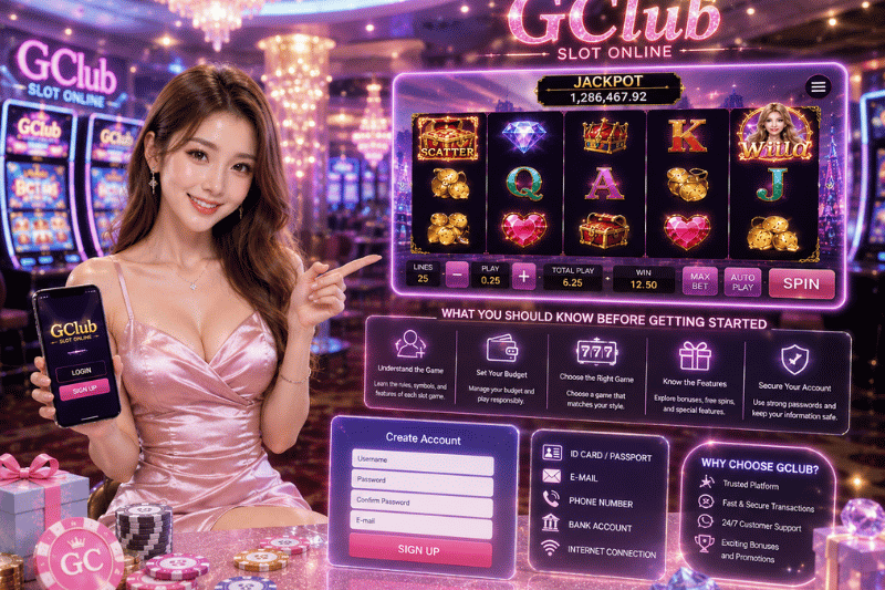 สมัครสล็อตออนไลน์ GClub เหมาะกับผู้เล่นแบบไหน สำรวจสไตล์ผู้เล่นและระบบเกมก่อนเริ่มใช้งาน