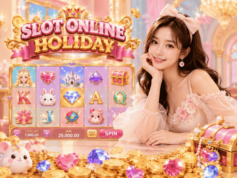 ภาพรวมสล็อตออนไลน์ Holiday Palace รู้จักรูปแบบเกมและแนวทางเลือกเล่นให้เหมาะกับสไตล์ของคุณ