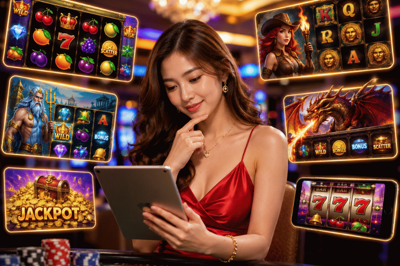 เล่นสล็อตออนไลน์ GClub เลือกเกมอย่างไร ให้เหมาะกับสไตล์การใช้งานของตัวเอง