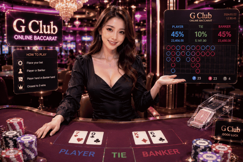 สมัครบาคาร่าออนไลน์ GClub เริ่มต้นอย่างไร สำหรับผู้เล่นใหม่ที่อยากเข้าใจระบบบาคาร่าออนไลน์