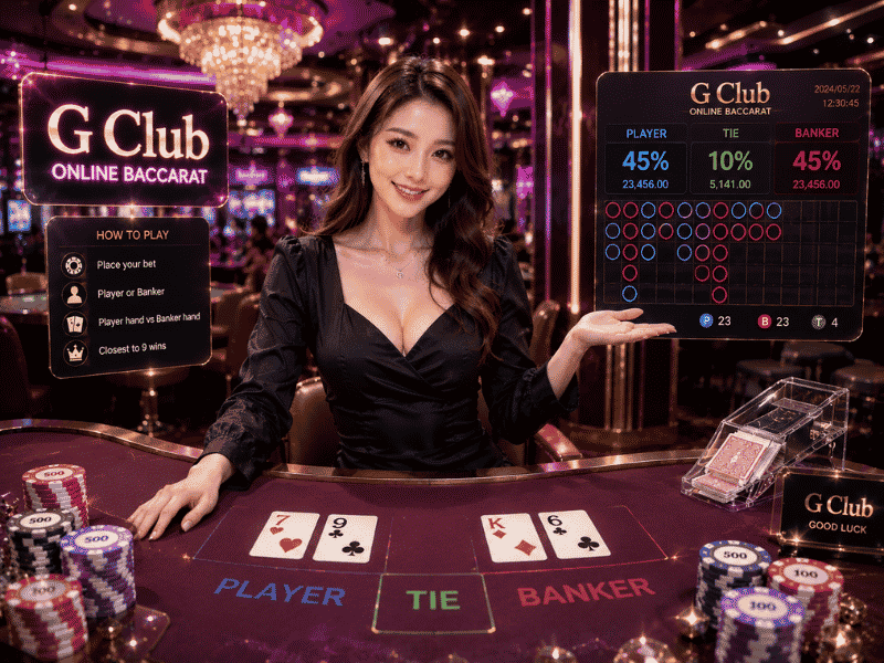 สมัครบาคาร่าออนไลน์ GClub เริ่มต้นอย่างไร สำหรับผู้เล่นใหม่ที่อยากเข้าใจระบบบาคาร่าออนไลน์