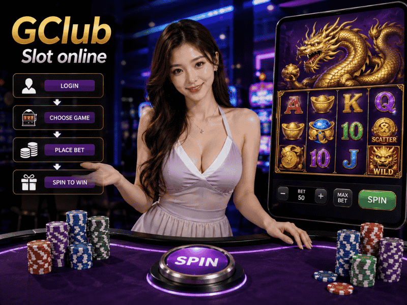 วิธีเริ่มเล่นสล็อตออนไลน์ GClub สำหรับผู้ที่อยากเข้าใจเกมตั้งแต่พื้นฐาน