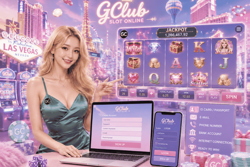 สมัครสล็อตออนไลน์ GClub เริ่มต้นอย่างไร สำหรับผู้ที่อยากเข้าใจระบบเว็บสล็อตยุคใหม่