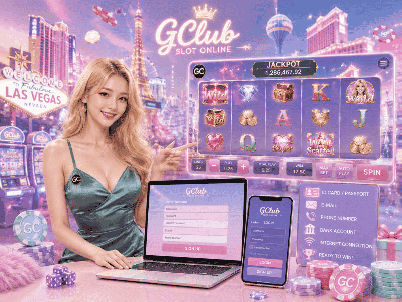 สมัครสล็อตออนไลน์ GClub เริ่มต้นอย่างไร สำหรับผู้ที่อยากเข้าใจระบบเว็บสล็อตยุคใหม่