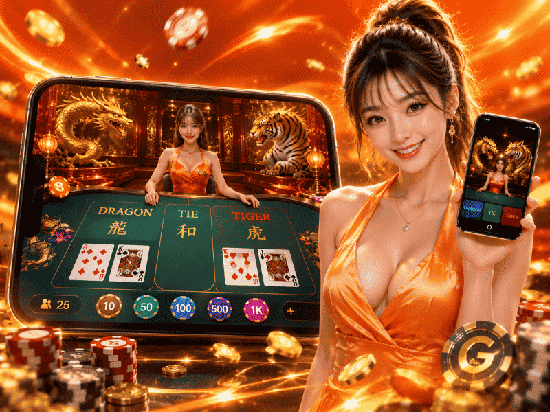 เล่นไพ่เสือมังกรออนไลน์ GClub ผ่านมือถือสะดวกอย่างไร เล่นได้ทุกที่ เข้าเกมไว ตอบโจทย์คนยุคใหม่