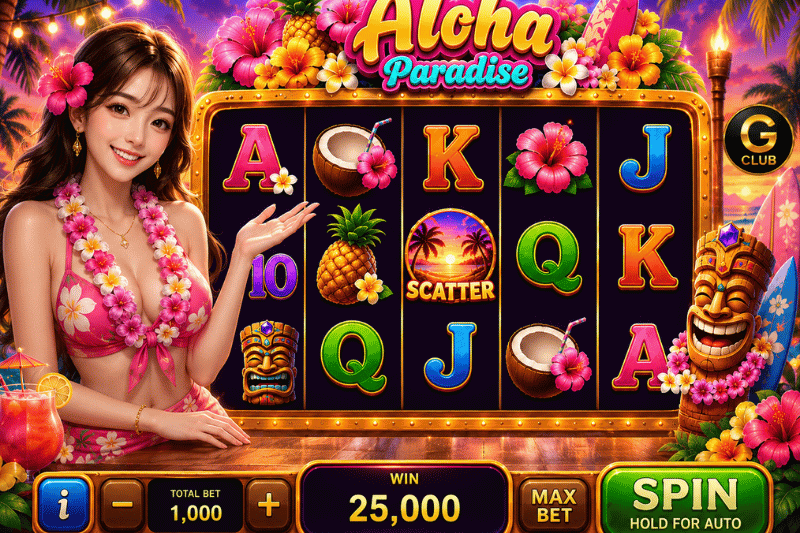 การเล่นสล็อตออนไลน์ GClub ผ่านเว็บ เข้าใจเกมง่าย เล่นได้สะดวกทุกช่วงเวลา