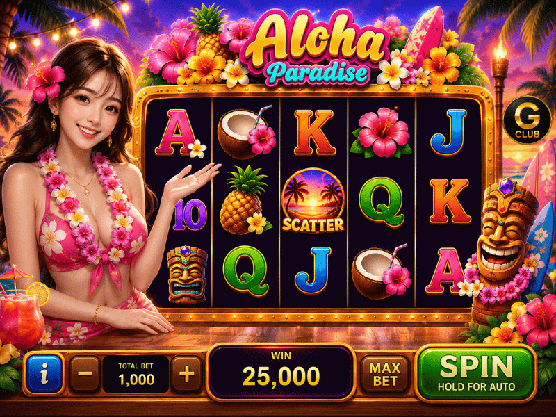 การเล่นสล็อตออนไลน์ GClub ผ่านเว็บ เข้าใจเกมง่าย เล่นได้สะดวกทุกช่วงเวลา