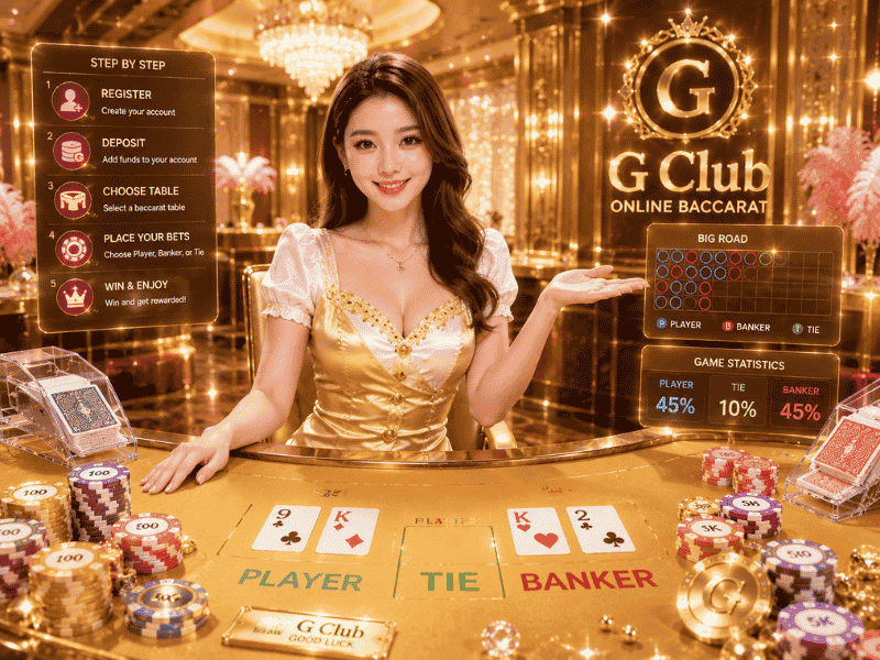 สมัครบาคาร่าออนไลน์ GClub ต้องเตรียมอะไรบ้าง ก่อนเริ่มใช้งานบาคาร่าออนไลน์