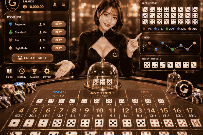 เล่นไฮโลออนไลน์ GClub ผ่านเว็บเริ่มต้นอย่างไร มือใหม่เข้าใจระบบเกมได้ไม่ยาก