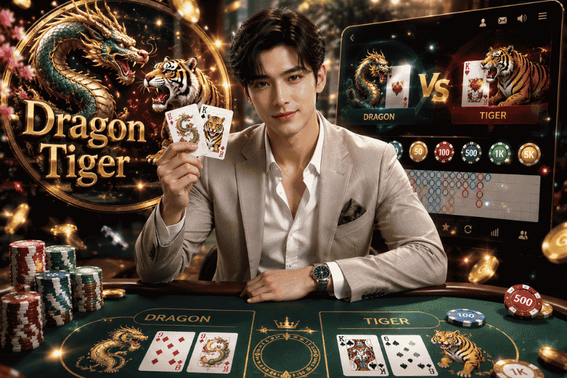 สมัครไพ่เสือมังกรออนไลน์ GClub เหมาะกับผู้เล่นแบบไหน เกมคาสิโนที่เข้าใจง่ายและเล่นได้ทุกช่วงเวลา