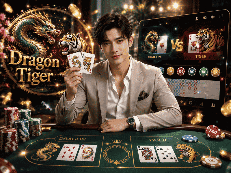 สมัครไพ่เสือมังกรออนไลน์ GClub เหมาะกับผู้เล่นแบบไหน เกมคาสิโนที่เข้าใจง่ายและเล่นได้ทุกช่วงเวลา