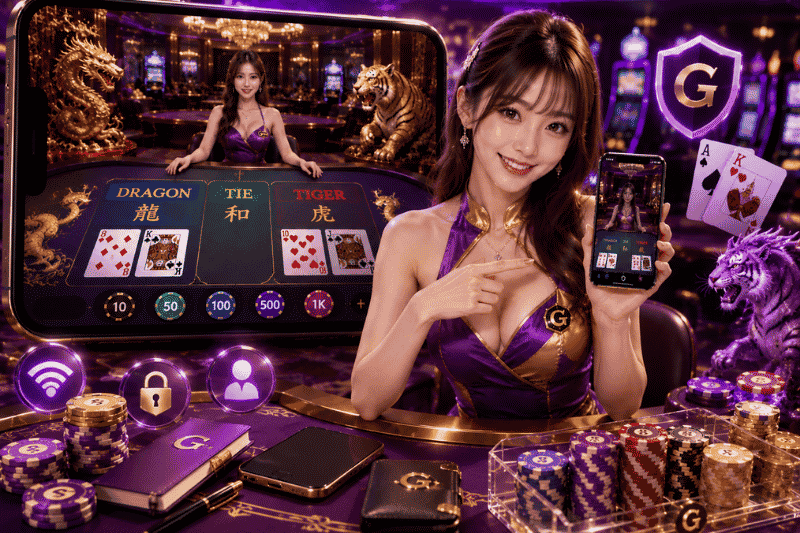 เล่นไพ่เสือมังกรออนไลน์ GClub ผ่านมือถือควรเตรียมอะไรบ้าง มือใหม่ต้องรู้ก่อนเริ่มใช้งานจริง