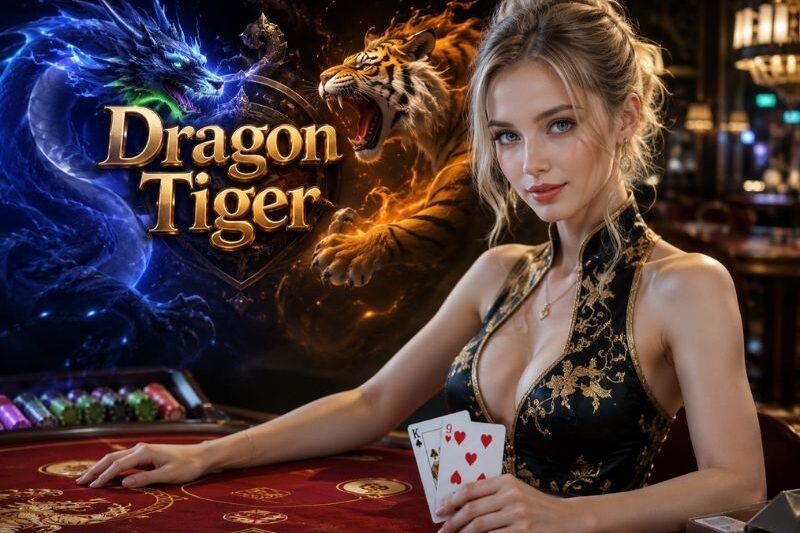 วิธีเริ่มเล่นไพ่เสือมังกรออนไลน์ Holiday Palace ศึกษากติกาและรูปแบบเกมก่อนเข้าสู่โต๊ะเดิมพัน