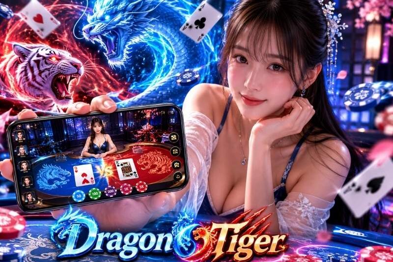 เล่นไพ่เสือมังกรออนไลน์ Holiday Palace ผ่านมือถือ เกมไพ่ที่เข้าถึงง่ายและลุ้นผลได้รวดเร็ว