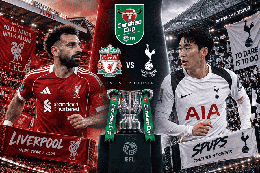 วิเคราะห์บอล ลิเวอร์พูล พบ สเปอร์ส คาราบาว คัพ